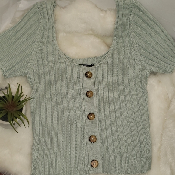 Forever 21 Sweaters - Forever21 Mint Sweater Top